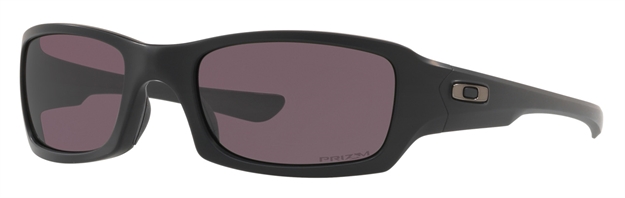 Picture of  Oakley Oo92383254 Standard Issue Five Squared Small (54-20) Narrow/High Bridge Fit Gray Lens Prizm Matte Black Frame