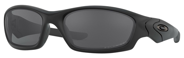 Picture of Oakley (Luxottica) Straight Jacket Straight Jacket  Gray High Definition Polarized Matte Black