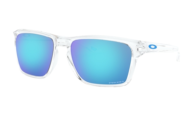 Picture of Oakley Sylas Prizm Sapphire Iridium Lens Polished Clear Frame