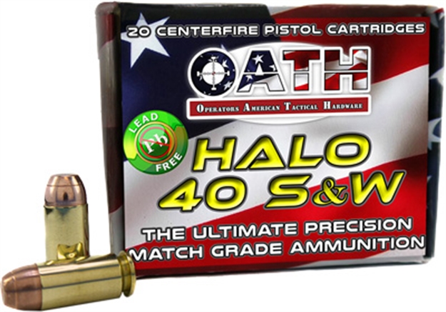 Picture of Oath Ammo .40Sw 165Gr. Halo Copper 20-Pack