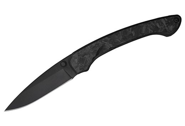 Picture of OCASO KNIVES KNIVES SEATON 2.35" FLDR MINI CARBON FIBER/BLACK 42CMB 850042713310