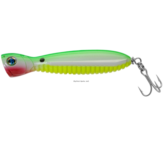 Picture of Ocean Born Flying Popper 100 FL Lime Glow Chartreuse