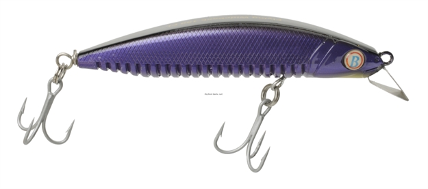 Picture of Ocean Born Wideback Minnow 150 Sld Black Violet