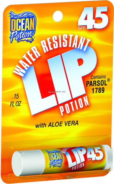 Picture of Ocean Potion Moisturizing Lip Potion Sunscreen  With Aloe Vera, Spf 45 (Blistered) .15Oz