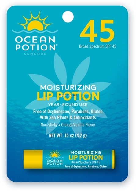 Picture of Ocean Potion Moisturizing Lip Potion Sunscreen, Broad Spectrum Spf 45, .15 OZ Stick