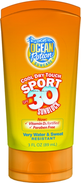 Picture of Ocean Potion Sport Spf30 Sunscreen Lotion 3Oz