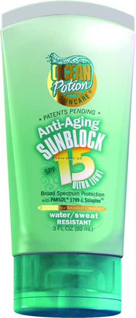Picture of Ocean Potion Sunscreen Lotion Anti-Aging Spf15 3Oz