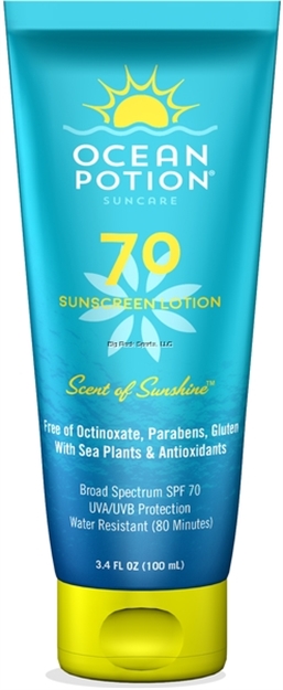 Picture of Ocean Potion Sunscreen Lotion, Broad Spectrum Spf 70, 3.4 Ounce
