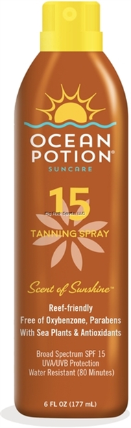 Picture of Ocean Potion Tanning Continuous Spray, Broad Spectrum Spf 15, 6.0 FL Ounce