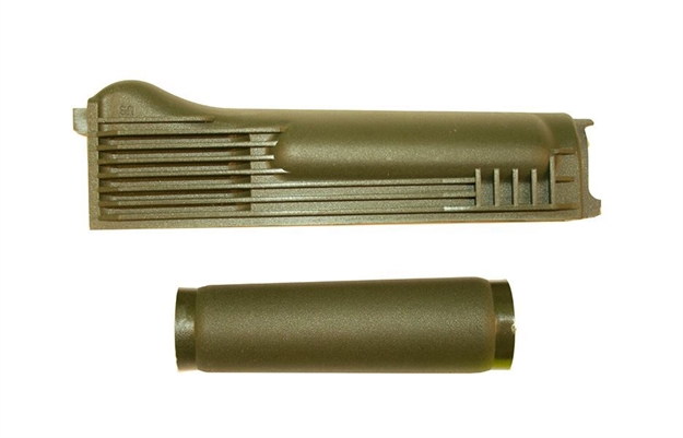 Picture of OD Green Polymer Hand-Guard Set For Milled Receiver With Stainless Steel Heat Shield