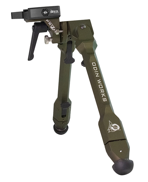 Picture of Odin Works Bpprizmarcarg Precision Bipod Arca Ranger Green 4.0"-14.50" 6061 Aluminum/303 Stainless Steel BPPRIZMRG 850048530454