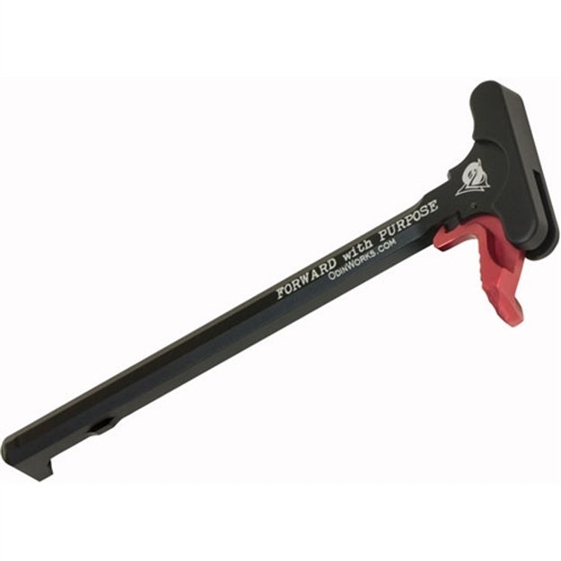 Picture of Odin Works Extended Charging Handle Red For Ar-15
