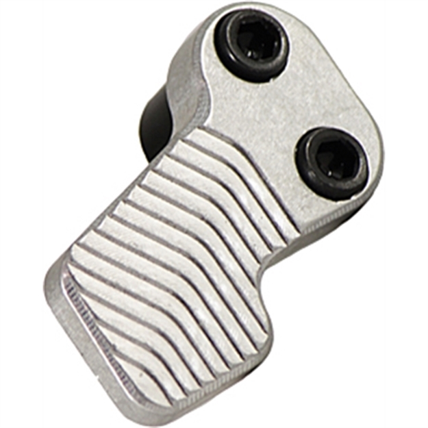 Picture of Odin Works Extended Magazine Release Xmr Silver For Ar-15