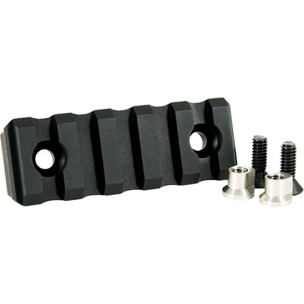 Picture of Odin Works Keymod 5 Slot Accessory Rail Black Aluminum