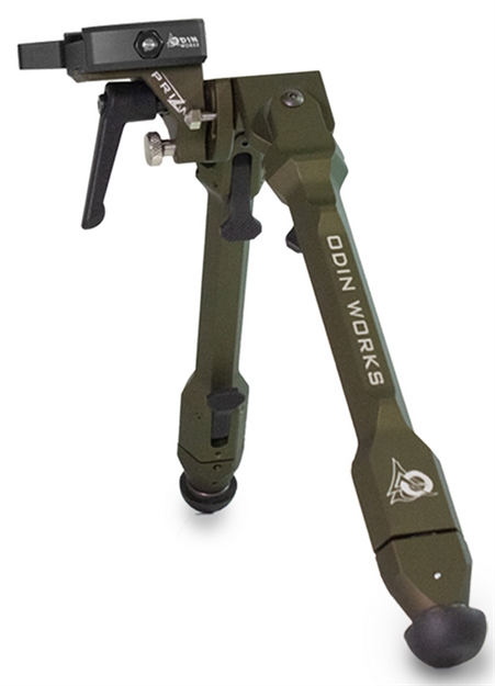 Picture of Odin Works Bpprizmarcarg Precision Bipod Arca Ranger Green 4.0"-14.50" 6061 Aluminum/303 Stainless Steel BPPRIZMRG