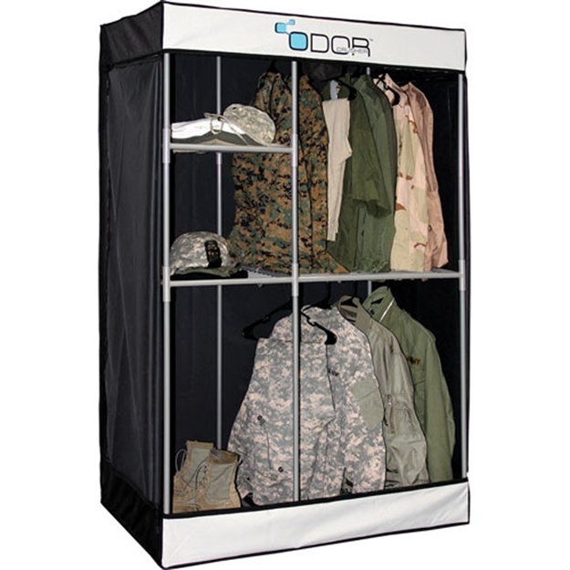 Picture of Odor Crusher Tactical Crusher Tactical Ozone Deluxe Flex Closet Black