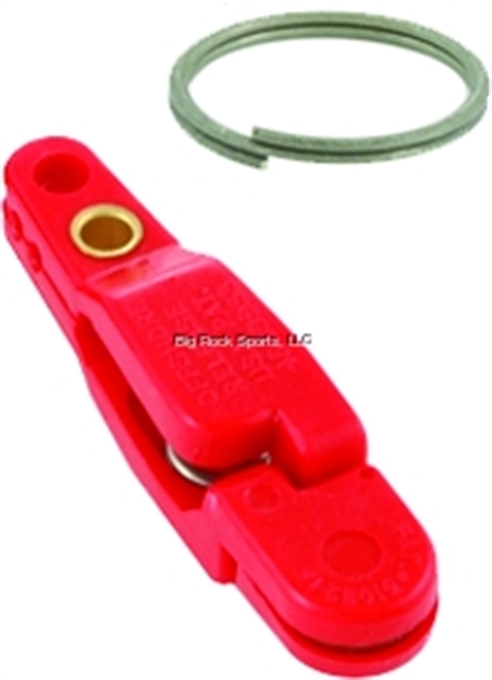 Picture of Off Shore Pro Snap Weight Clip W/Split Ring Red 2 PK