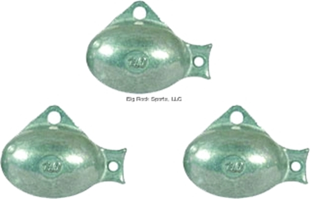 Picture of Off Shore Replacement Pro Guppy Weights 1Oz 3 PK 99.9% Lead Free