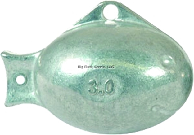Picture of Off Shore Replacement Pro Guppy Weights 3Oz 1Pk 99.9% Lead Free