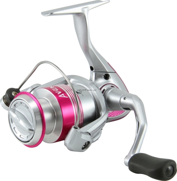 Picture of Okuma Fishing Tackle Avenger-B Ladies Spinning Reel, 6Bb + 1Rb, 5.0:1 Ratio, Alum Spool, Mono 8/270, 10/190, 12/170