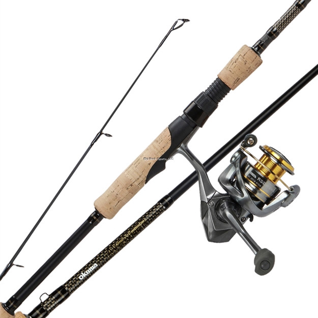 Picture of Okuma Avenger Spin Combo 7" 2Pc ML Freshwater Carbon Rod 6Bb+1Rb Split Neo Cork Grips Flex Reinforce Tip