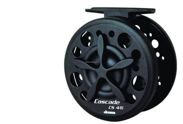 Picture of Okuma Fishing Tackle Cascade Fly Reel, 1Rb, Graphite Spool, Fly Line 20/125