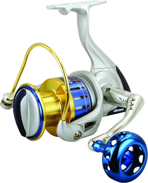 Picture of Okuma Fishing Tackle Cedros Spinning Reel 4Hpb+1Rb 5.7:1 Machined Alum Spool, 420/15 HP