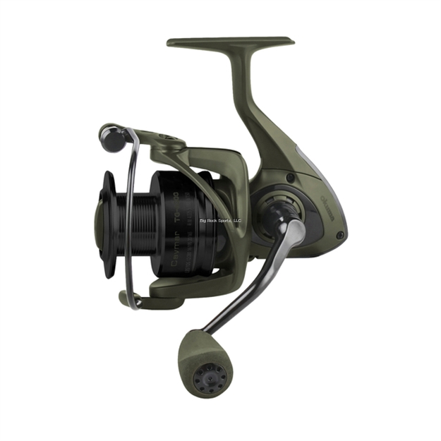 Picture of Okuma Ceymar Tactical Grn 1000-Size Spinning Reel Gear Ratio: 5.0:1 Bearings:6Bb+1Rb Line Capacity:140 Yds/4Lb Mono