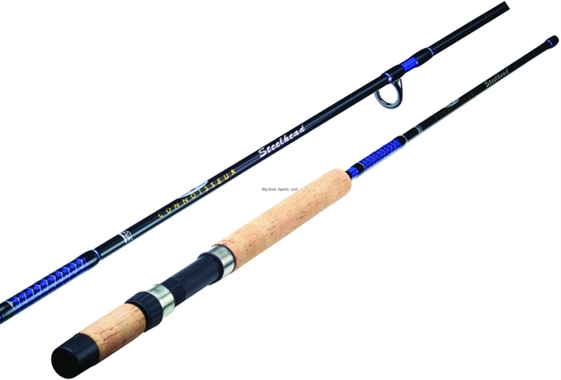 Picture of Okuma Fishing Tackle Connoisseur Cast Rod, 8'6", 2 Pc, Mod. F, Med Hvy, 3/8-1 OZ Lures, 8 LB - 20 LB Line, 8 Guides + Tip