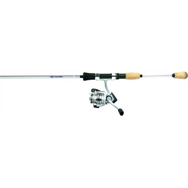 Picture of Okuma Fishing Tackle Fin-Chaser Spinning Combo, 25-Sz Reel, With Line, 1Bb, Alum Spool, 180/6, 140/8, 100/10, 6' 6", M Fn-662-25Sb