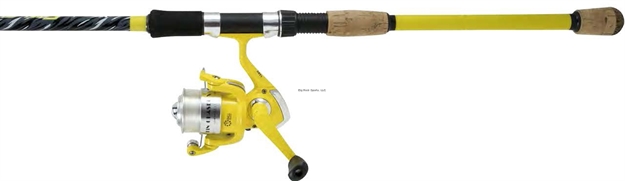 Picture of Okuma Fin Chaser X Series Spinning Combo Yellow 7Ft Rod