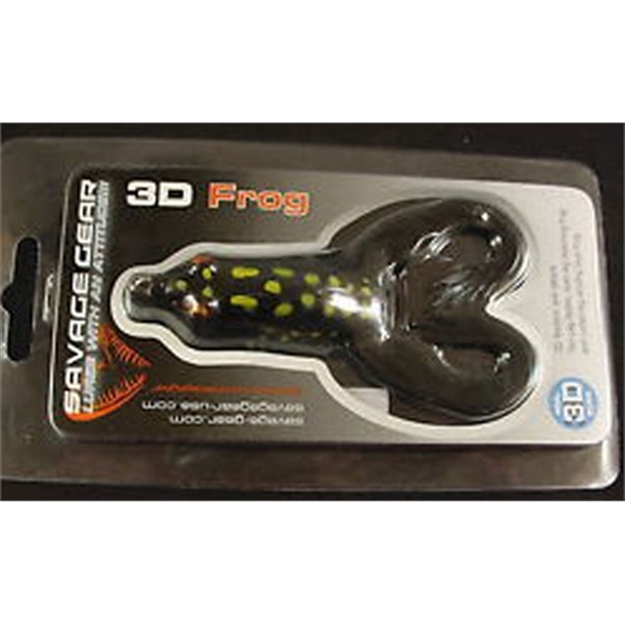 Picture of Okuma Fishing Tackle 3D AL Frog 2.25" 1Pk Blk/Yellow
