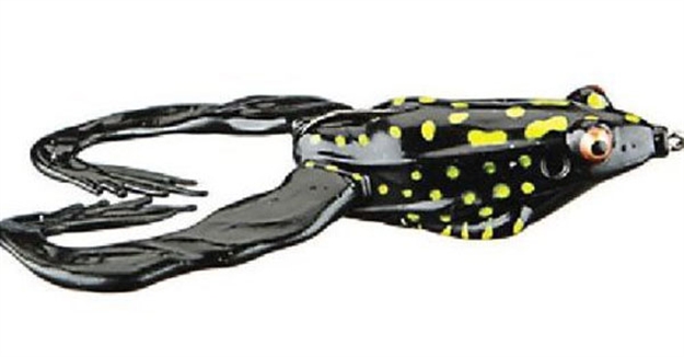 Picture of Okuma Fishing Tackle 3D AL Frog 2.75" 1Pk Blk/Yellow