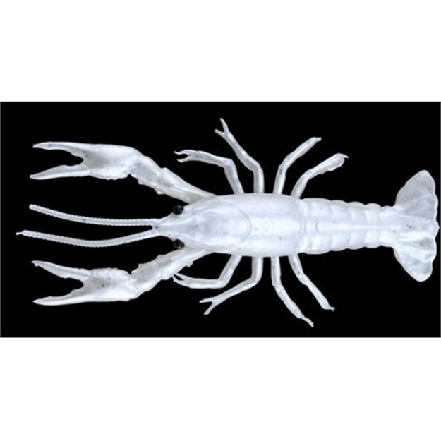 Picture of Okuma Fishing Tackle 3D Craw 3" 4Pk Wht Sparkle