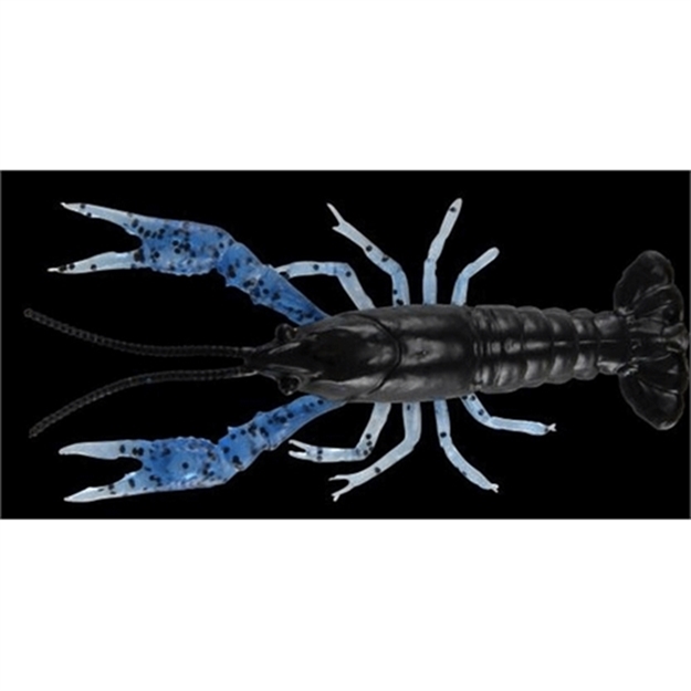 Picture of Okuma Fishing Tackle 3D Craw 4" 3Pk Blk N Blue