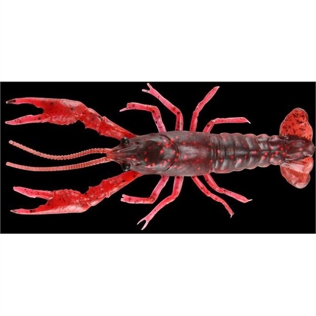 Picture of Okuma Fishing Tackle 3D Craw 4" 3Pk Red