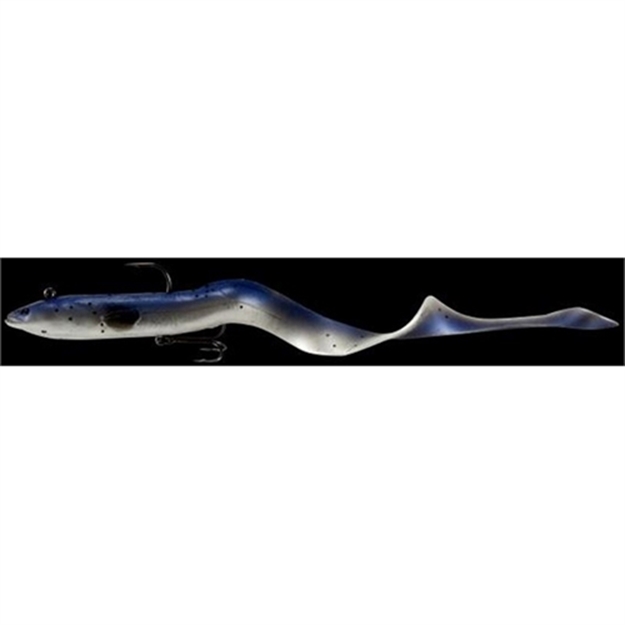 Picture of Savage Gear 3D Real Eel Pre-Rigged, Blue Back Pearl, 12" , 2 3/4 Oz, Slow Sinking