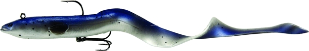 Picture of Savage Gear 3D Real Eel Pre-Rigged, Blue Back Pearl, 16" , 5 3/4 Oz, Slow Sinking