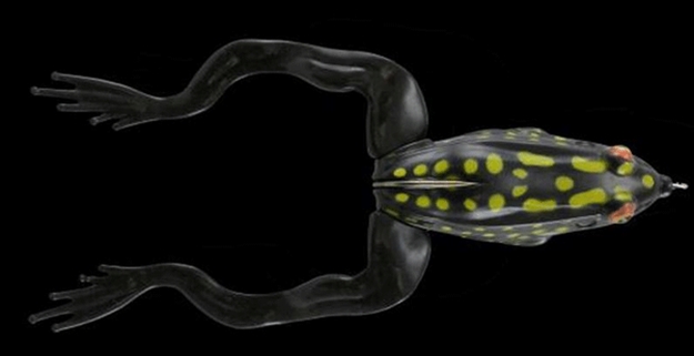 Picture of Okuma Fishing Tackle 3D IL Frog 2.25" 1Pk Blk/Yellow