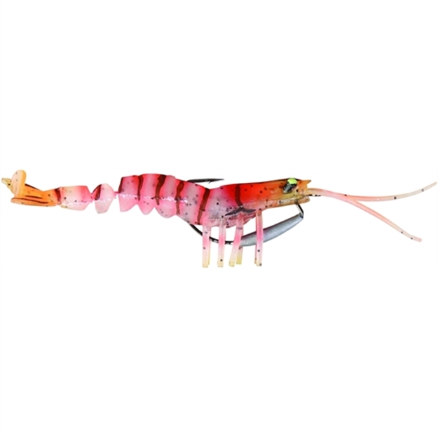 Picture of Savage Gear Tpe 3D Shrimp, Red, 2 1/2", 3/25 Oz, Sinking