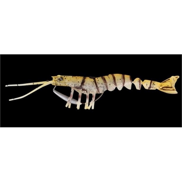Picture of Savage Gear Tpe 3D Shrimp, Golden, 4", 1/4 Oz, Sinking