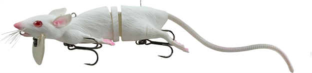 Picture of Savage Gear 3D Rat Bait White 11 3/4"