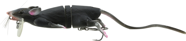 Picture of Savage Gear 3D Rat Bait Black 7 3/4"