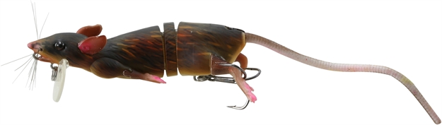 Picture of Savage Gear 3D Rat Bait Brown 7 3/4"