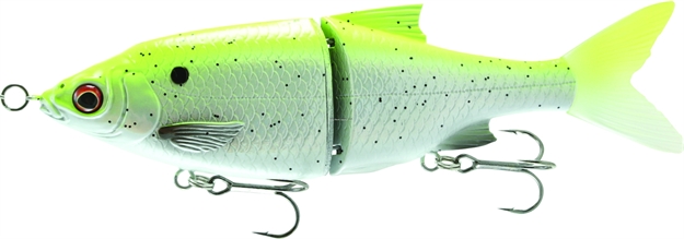 Picture of Savage Gear 3D Shine Swimming Glide Bait, Chartreuse Shad, 5 1/4", 1 Oz, Slow Sink