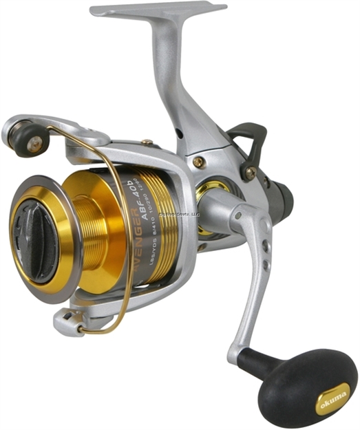 Picture of Okuma Fishing Tackle Avenger B-Series Baitfeeder Spinning Reel, 6Bb + 1Rb, 4.5:1 Ratio, Alum Spool Abf-80B
