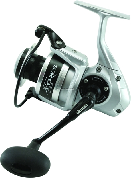 Picture of Okuma Fishing Tackle Azores Spinning Reel, 6Bb + 1Rb, 5.8:1 Ratio, Alum Spool, Mono 8/270, 10/190, 12/170