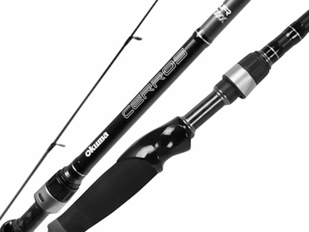 Picture of Okuma Fishing Tackle Cerros 7Ft ML 1Pc Spinning Rod  24-Ton Carbon Construction Split Rear Grip Handle, Finesse, Drop Shot