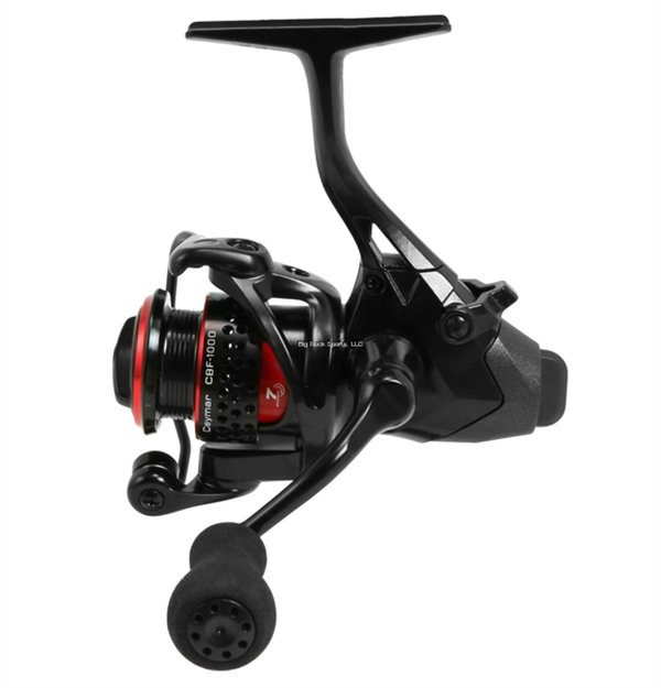 Picture of Okuma Fishing Tackle Ceymar Bait Feeder Spin Reel 1000 Size Ported Aluminum Spool: 7Bb + 1Rb