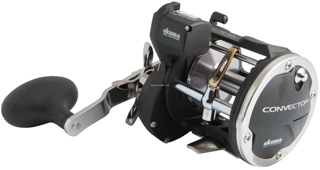 Picture of Okuma Fishing Tackle Convector Line Counter Reel, 2Bb + 1Rb, 4.0:1 Ratio, Alum Spool, Braid 50/790